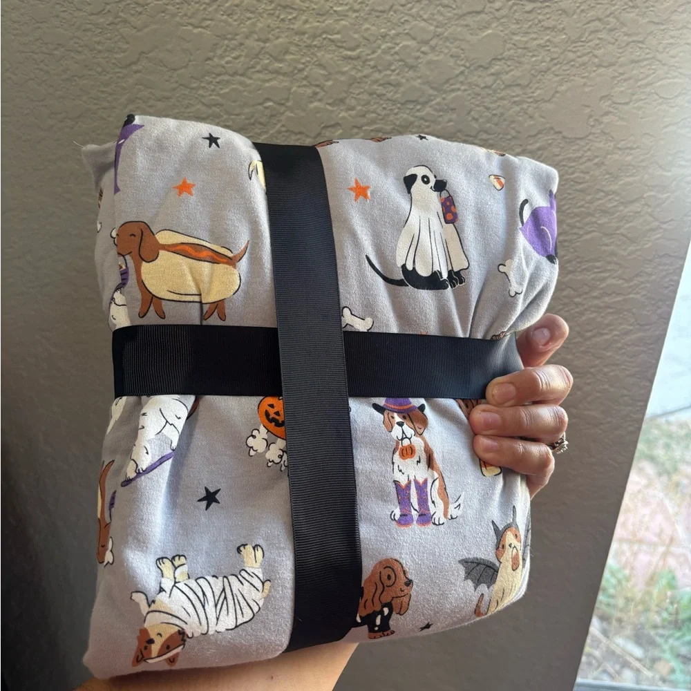 Halloween Dogs in Costume Pajama Set Medium - Picture 2 of 2